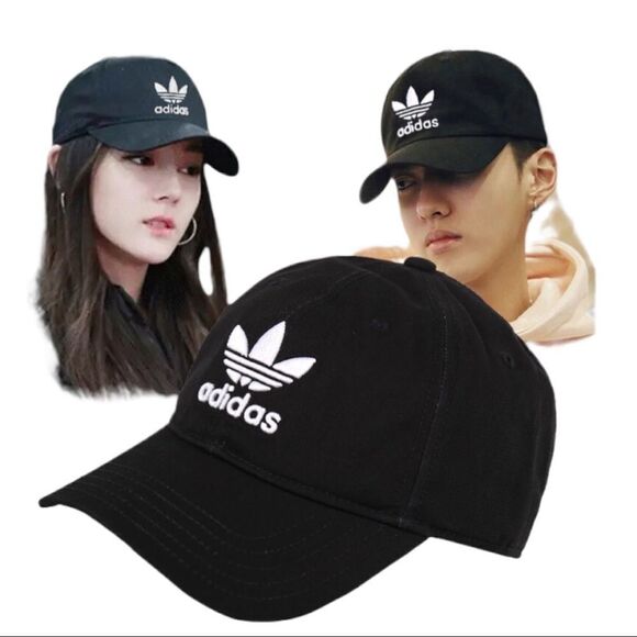 Adidas unisex black cap!! Nwot - Picture 1 of 11